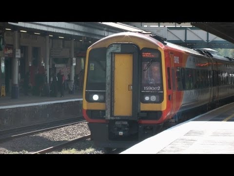 Trains At Exeter St Davids 21/9/11
