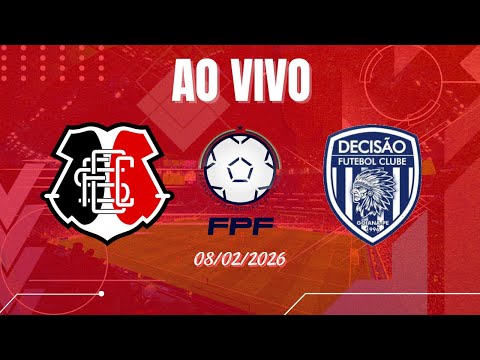 🔴 AO VIVO SANTA CRUZ 1x0 DECISÃO | PERNAMBUCANO 2026 2ª FASE VOLTA