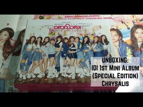 [ UNBOXING ] IOI 1St Mini Album (Special Edition) --Chrysalis