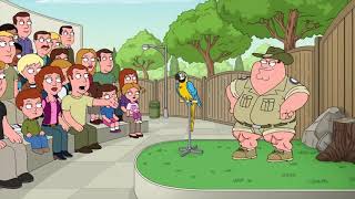 Family Guy - A zookeeper with very muscular thighs