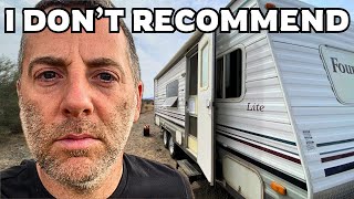 Why I DO NOT RECOMMEND RV Living | Nomad Laundry