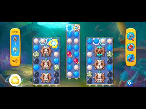 Fishdom Easy Level 11996 (with ingame lightning booster) @choraelmin