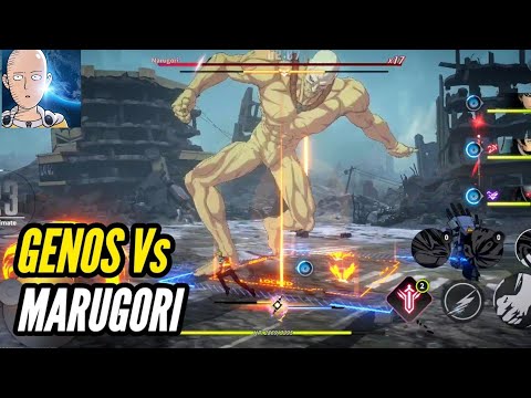 Genos vs Marugori Battle | One punch Man World | Android Gameplay