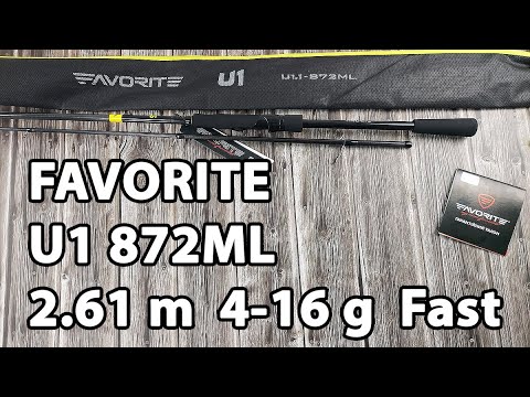 Спінінг Favorite U1 872ML 2.61m 4-16g Fast