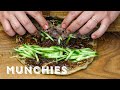 How To Make a Scallion Pancake Beef Wrap How To Make a Scallion Pancake Beef Wrap
