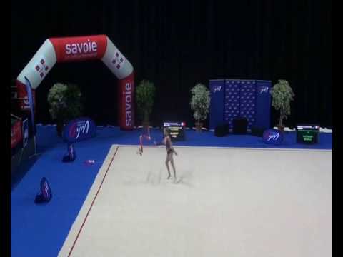 Marion Putigny - Ruban - NB 14/15 ans - France Chambéry 2017