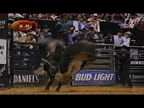 Splinter bucks Justin McBride - 02 PBR Finals