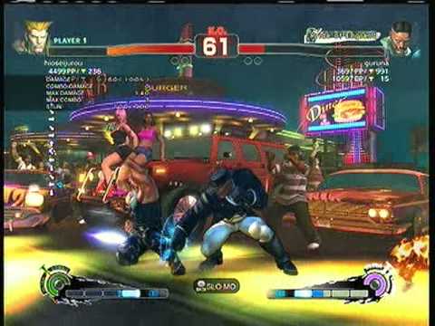 SSF4AE:  Guile (hioseijurou)  vs. Dudley (guruna)   SD