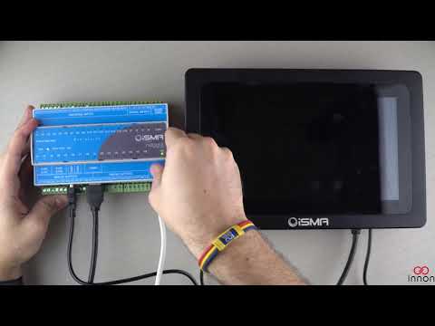 Niagara 4 Controller with built in HDMI port works with the iSMA touchpad display