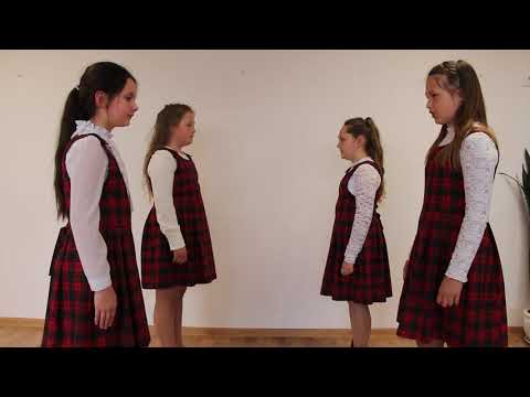 Milda Jasinevičiūtė, Eglė Tūskaitė, Ieva Remesaitė ir Austėja Vedeikaitė - ŽVINGIA ŽIRGAS