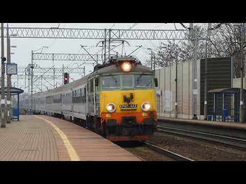 Przelot EP07 - 442 z IC 3512 Piast przez Świętą Katarzynę