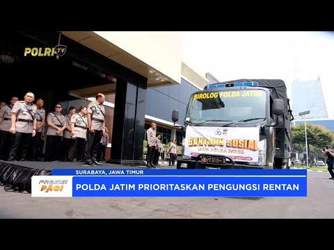 POLDA JATIM KIRIM BANTUAN KEMANUSIAAN UNTUK KORBAN BENCANA SUMATERA