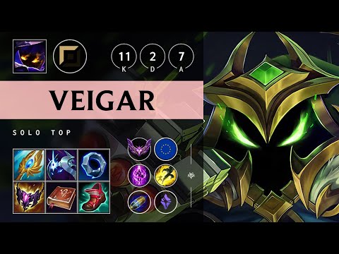 Veigar Top vs Camille: Dominating - EUW Master Patch 14.20