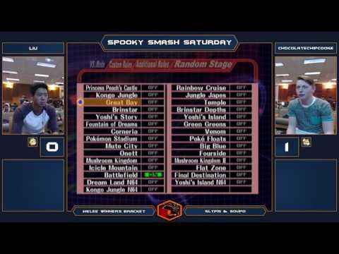 Spooky Smash Saturday Melee Singles - Liu (Jigglypuff) vs ChocolateChipCooke (Fox) - Winners Bracket