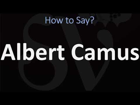 How to Pronounce Albert Camus? (CORRECTLY)