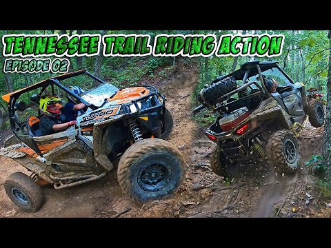 Tennessee Trail Riding Action - Road Trip to TN and Hitting the Trails on Day 1 - Episode 02