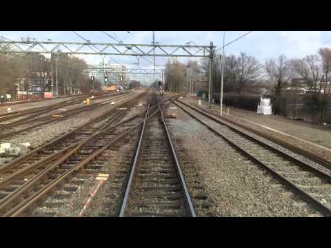 Cabinerit Rotterdam CS - Leiden Centraal via Delft Spoorviaduct