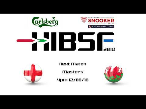 HIBSF Live Stream 2018 - England A vs Wales