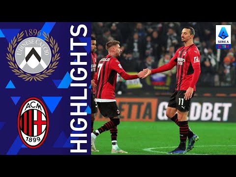 Udinese 1-1 Milan | Ibrahimovic salva i Rossoneri al 92’ | Serie A TIM 2021/22