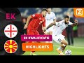 STRIJDEN VOOR BELANGRIJKE WINST⚔️ | Georgië vs Noord-Macedonië | Kwalificatie EK 2021 | Samenvatting