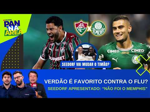 É HOJE! FLUMINENSE RECEBE O PALMEIRAS PELA LIBERTA; SEEDORF APRESENTADO NO CORINTHIANS | PAN NA ÁREA