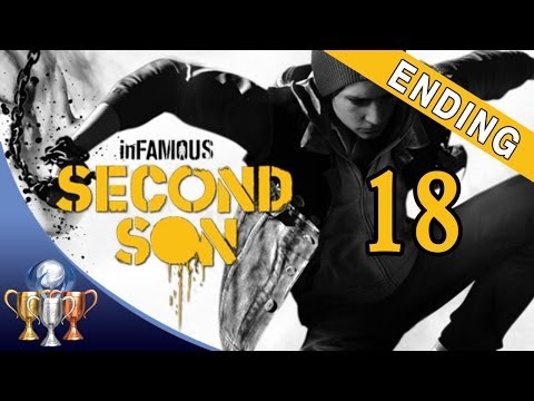 inFAMOUS: Second Son Walkthrough - New Concrete Power, Boss & Ending (Augustine Boss) [PART 18]