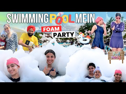 Swimming Pool Mein Foam Party | RS 1313 VLOGS | Ramneek Singh 1313