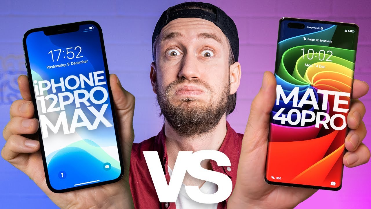 iPhone 12 Pro Max vs Huawei Mate 40 Pro! | VERSUS