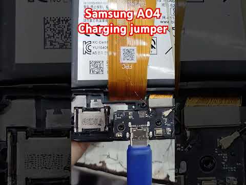 Samsung a04 charging jumper #chargingjumper #chargingsolution #mobilesolutions#samsunga04#viralshort