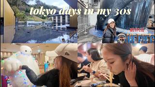a few days in tokyo 🗼 | 温泉・渋谷ナイト・巨大クジラ・カフェ・ディズニーpopup