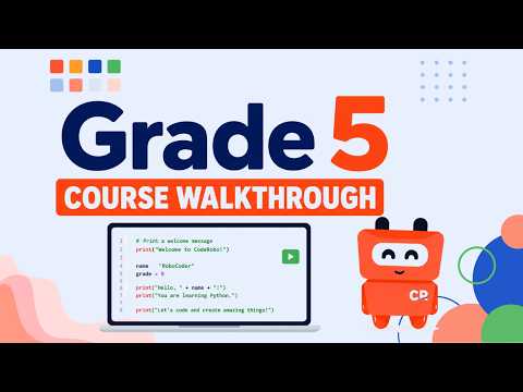 Grade 5 Skilled Robot Coders Complete Course Walkthrough Coderobo