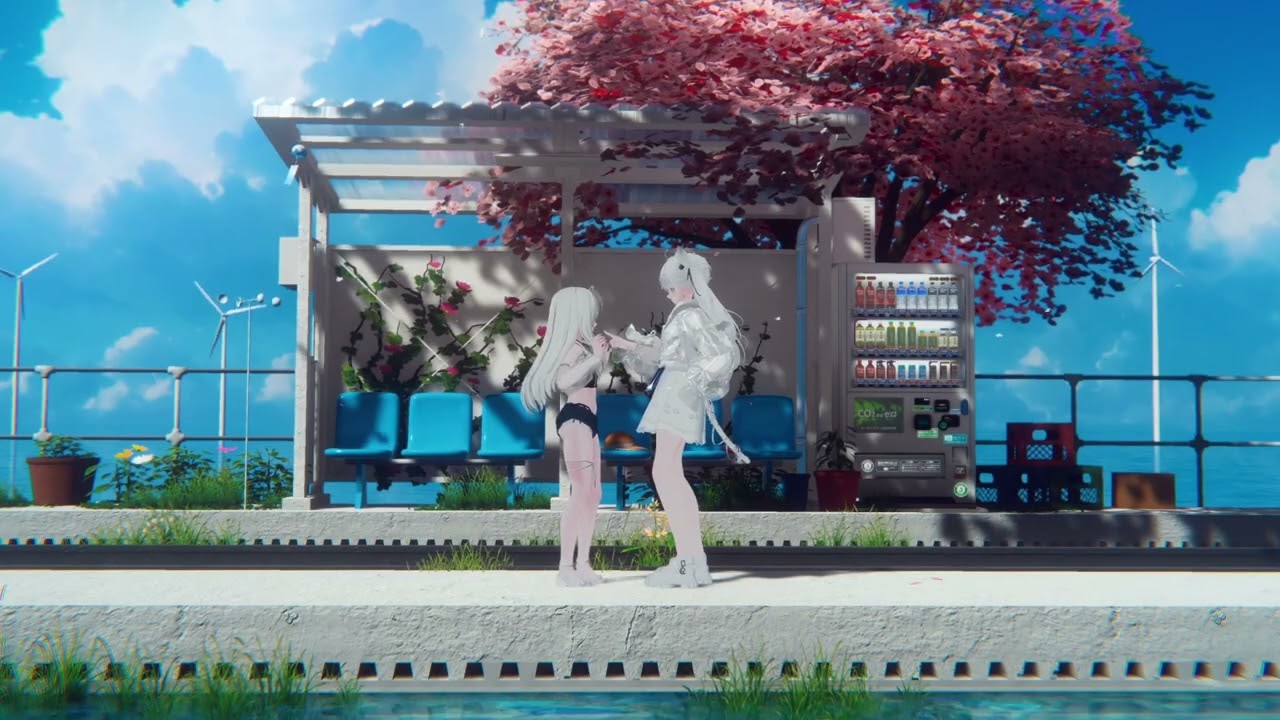 【VRChat】電車が来るまで。 - 太陽のない夏みたいな僕を