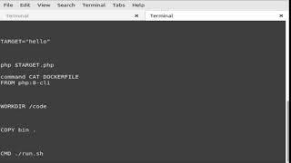 Programming {{ php }} hello world