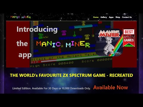 Видео Manic Miner #1