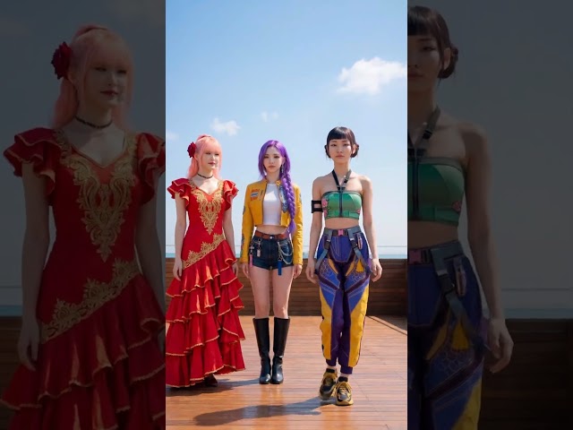 Vídeo relacionado con RUBIES PELUCA RUMI para niña, niñas, k-pop- rumi, netflix, peluca, Licencia oficial Netflix, demon hunters, huntrix, para carnaval, fiestas y cosplay