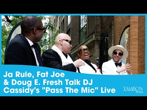 Ja Rule, Fat Joe & Doug E. Fresh Join Us to Talk DJ Cassidy's "Pass The Mic" Live