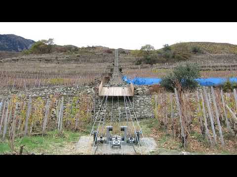Standseilbahn 1926.08 Fully Telefuni Plamont Bergfahrt - Funiculaire