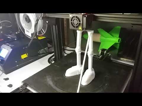 Today's 3D Print 146 Quick Tip Live Reinforcing Wobbly Model Example