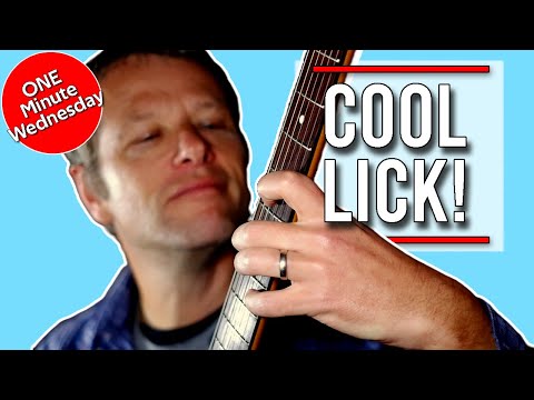 Descending Riff Guitar Lesson | One Minute Wednesday
