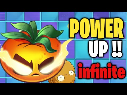 PvZ 2 Funny - Every Plant Power Up INFINITE Vs 30 Castlehead Zombie - Plants Vs Zombies 2