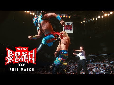 FULL MATCH: Chris Jericho vs. Ultimo Dragon | Cruiserweight Title Match: WCW Bash at the Beach 1997