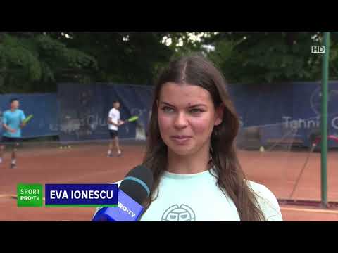 Eva Ionescu e gata să cucerească lumea tenisului. La doar 15 ani, ea este deja în clasamentul WTA