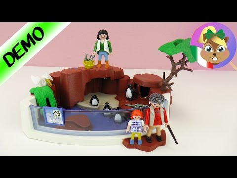 Playmobil TERZA VASCA DEI PINGUINI! - Con doccia vera!