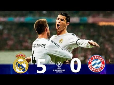 Highlights🔥 "Real Madrid 5-0 Bayern Munich" (RONALDO MASTERCLASS!) | UCL 2014 Full HD 1080i