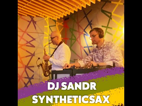 1 part Syntheticsax & Dj Sandr - Live Mix from "Bazar Bistro" Saxophone Improvisation & House Music