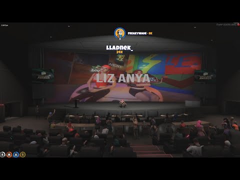 Liz Anya Perform her New Song at Nopixel Music Awards