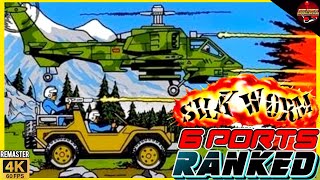 Which Version of Silk Worm Did I Rank No.1? (4K/60FPS) Remaster #silkworm #tecmo #arcadegames