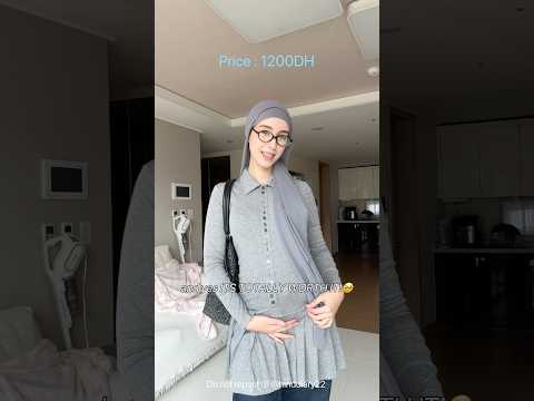 Pregnancy belly ootd🤰🏻🎀PAPI LAV🔗 #hijabiinkorea #كوريا_الجنوبية #grwm #pregnancy #outfitideas
