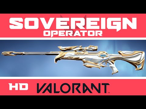 Sovereign Operator VALORANT FORSAKEN SKIN | New Sovereign Skins Showcase