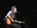 Bruce Springsteen ☜❤☞ The Hitter ∫ Highway 29 ∫ Reno {Live acoustic performance}